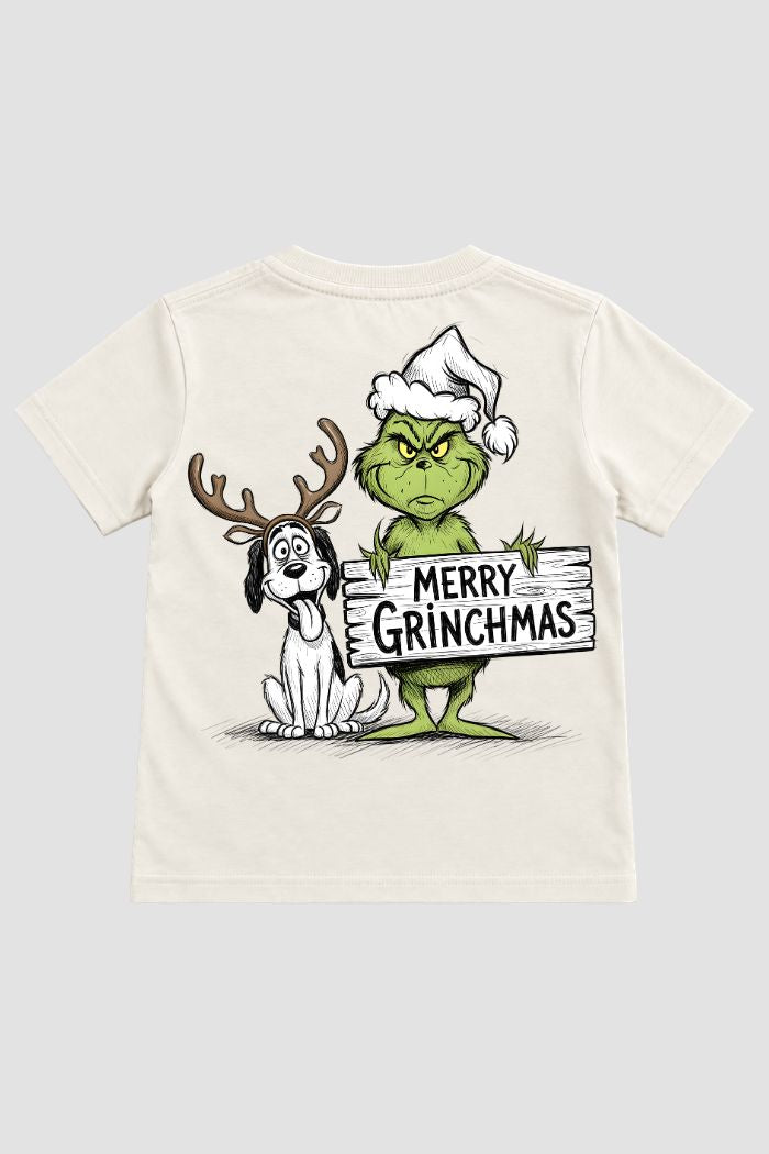 Camiseta Infantil Basica Natal Grinch - DC-GRIN-0056