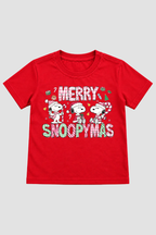 Camiseta Infantil Basica Natal Snoopy- DC-NOOP-0073