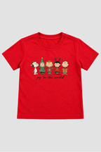 Camiseta Infantil Basica Natal Snoopy- DC-NOOP-0098