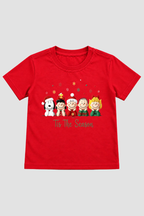 Camiseta Infantil Basica Natal Snoopy- DC-NOOP-0047