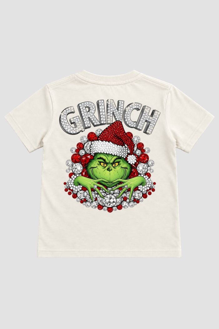 Camiseta Infantil Basica Natal Grinch - DC-GRIN-0059