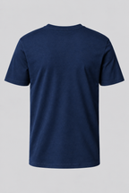 Camiseta Basica 100% Algodão Masculina - Azul Marinho