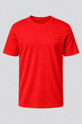 Camiseta Basica 100% Algodão Masculina - Vermelho