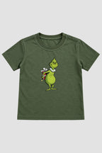Camiseta Infantil Basica Natal Grinch - DC-GRIN-0055