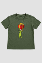 Camiseta Infantil Basica Natal Grinch - DC-GRIN-0059