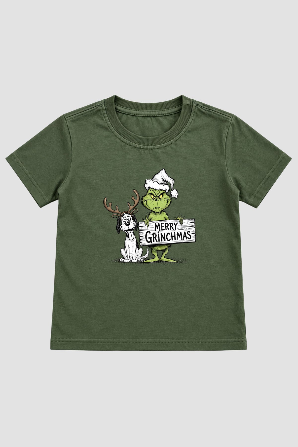 Camiseta Infantil Basica Natal Grinch - DC-GRIN-0060