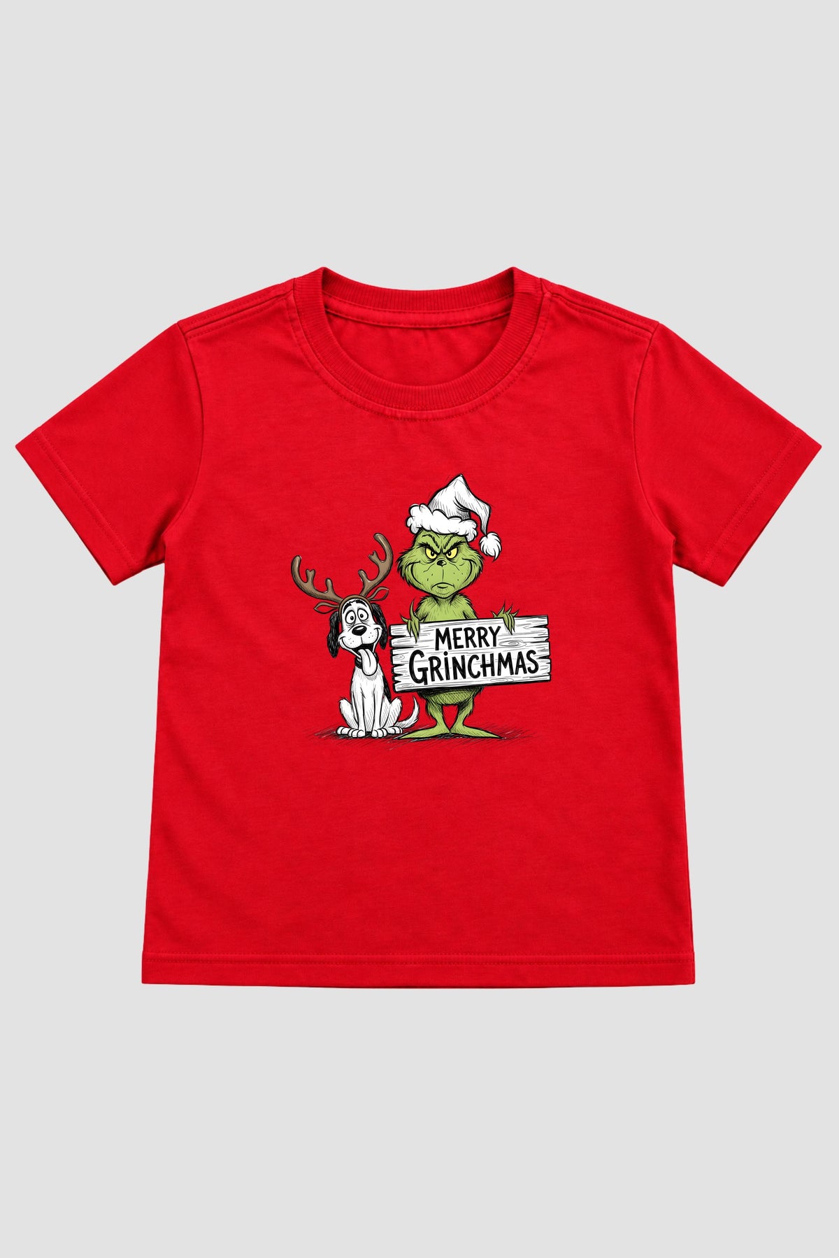 Camiseta Infantil Basica Natal Grinch - DC-GRIN-0060