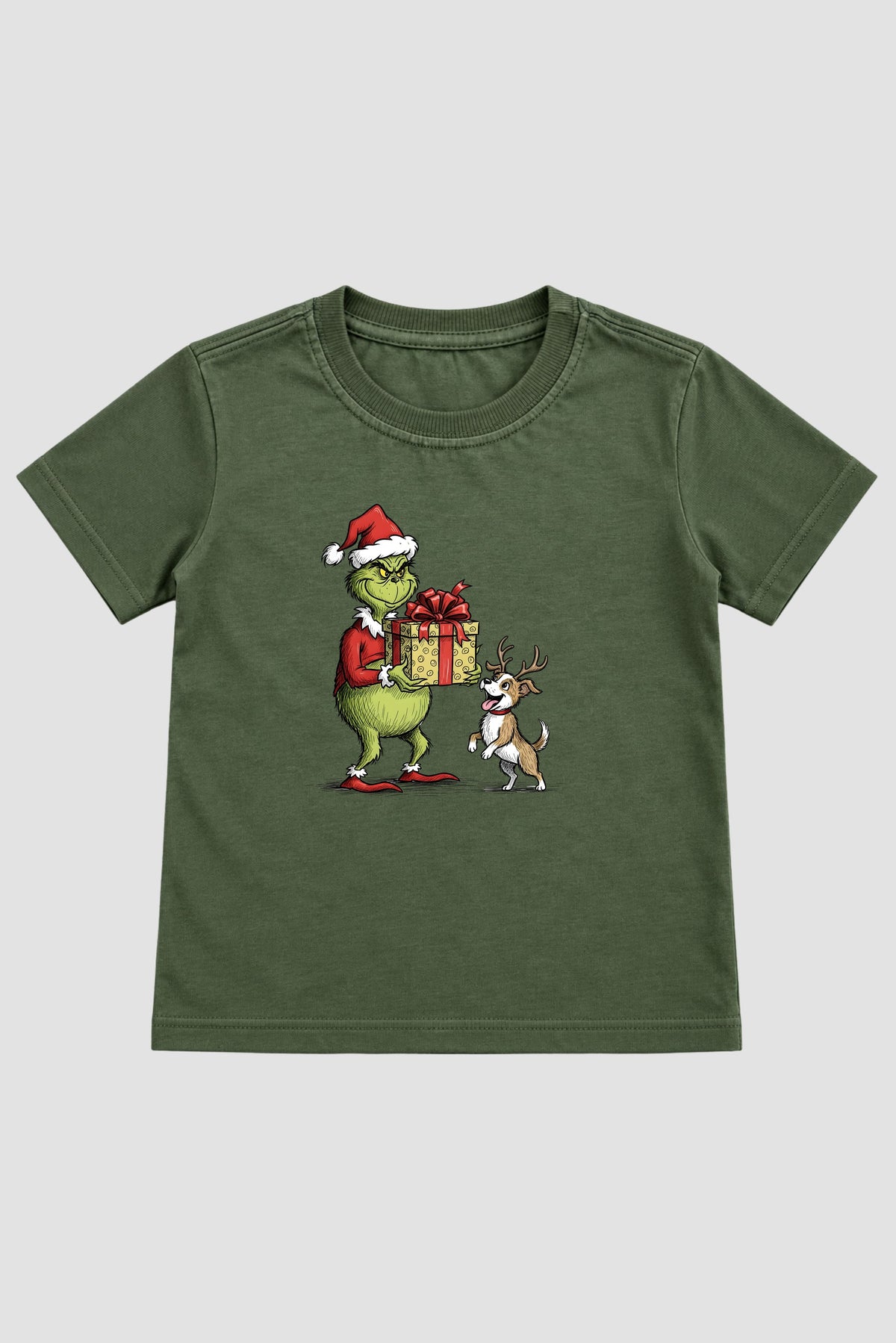 Camiseta Infantil Basica Natal Grinch - DC-GRIN-0062
