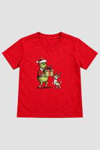 Camiseta Infantil Basica Natal Grinch - DC-GRIN-0062