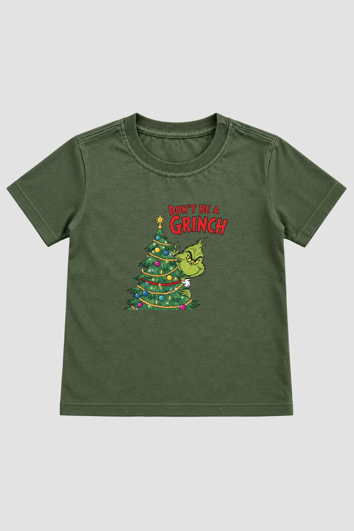 Camiseta Infantil Basica Natal Grinch - DC-GRIN-0066