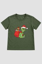 Camiseta Infantil Basica Natal Grinch - DC-GRIN-0075