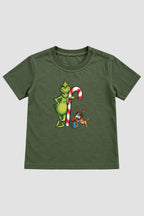 Camiseta Infantil Basica Natal Grinch - DC-GRIN-0076