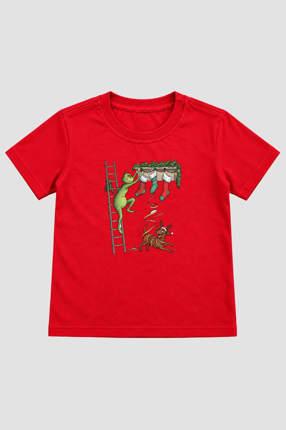 Camiseta Infantil Basica Natal Grinch - DC-GRIN-0077