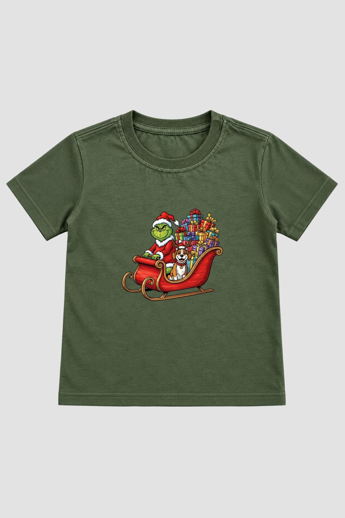 Camiseta Infantil Basica Natal Grinch - DC-GRIN-0080