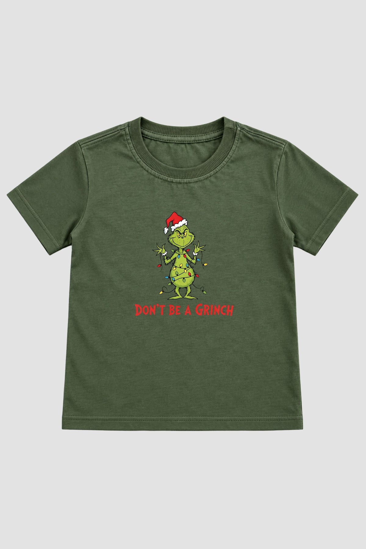 Camiseta Infantil Basica Natal Grinch - DC-GRIN-0082