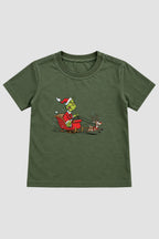 Camiseta Infantil Basica Natal Grinch - DC-GRIN-0088