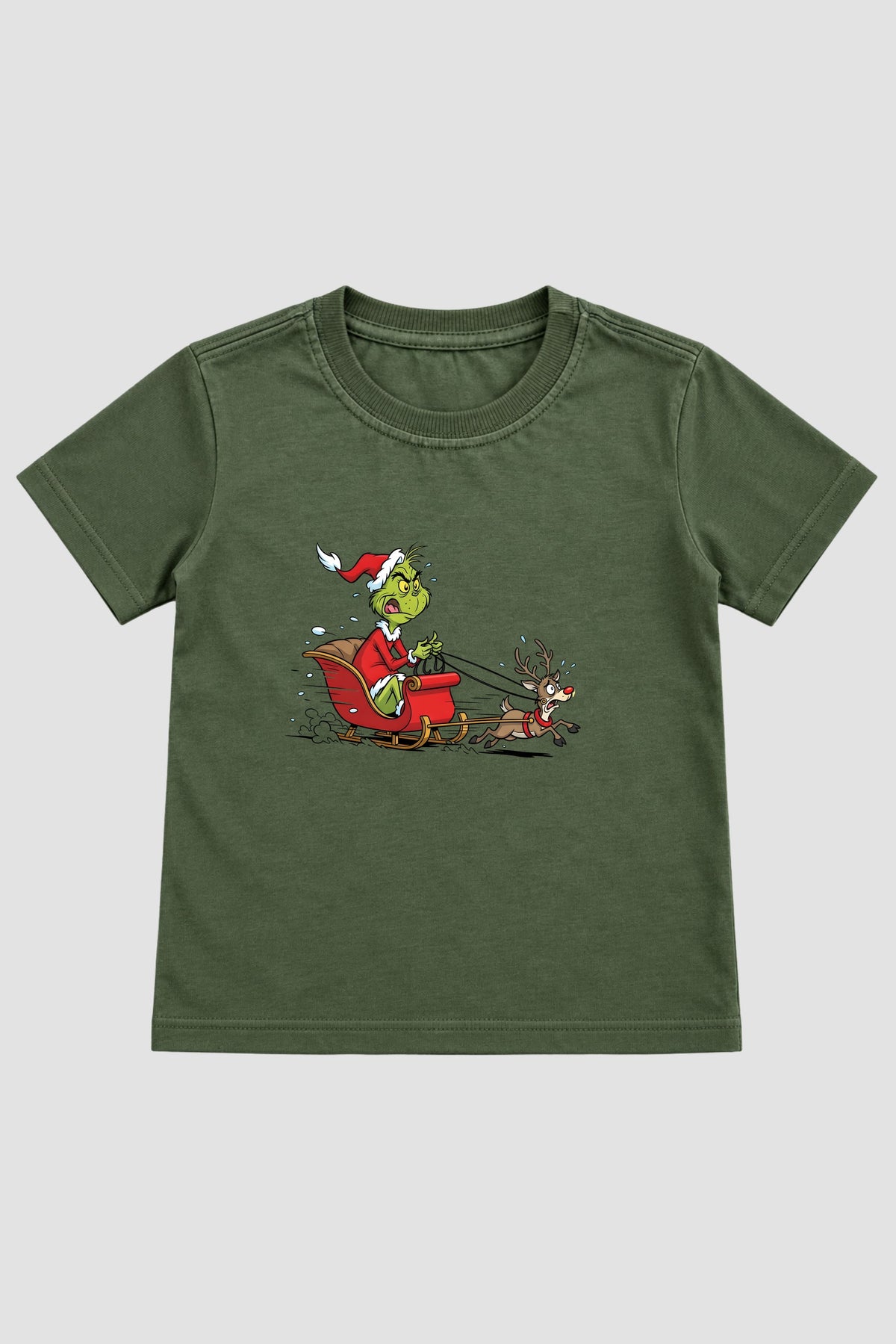 Camiseta Infantil Basica Natal Grinch - DC-GRIN-0088