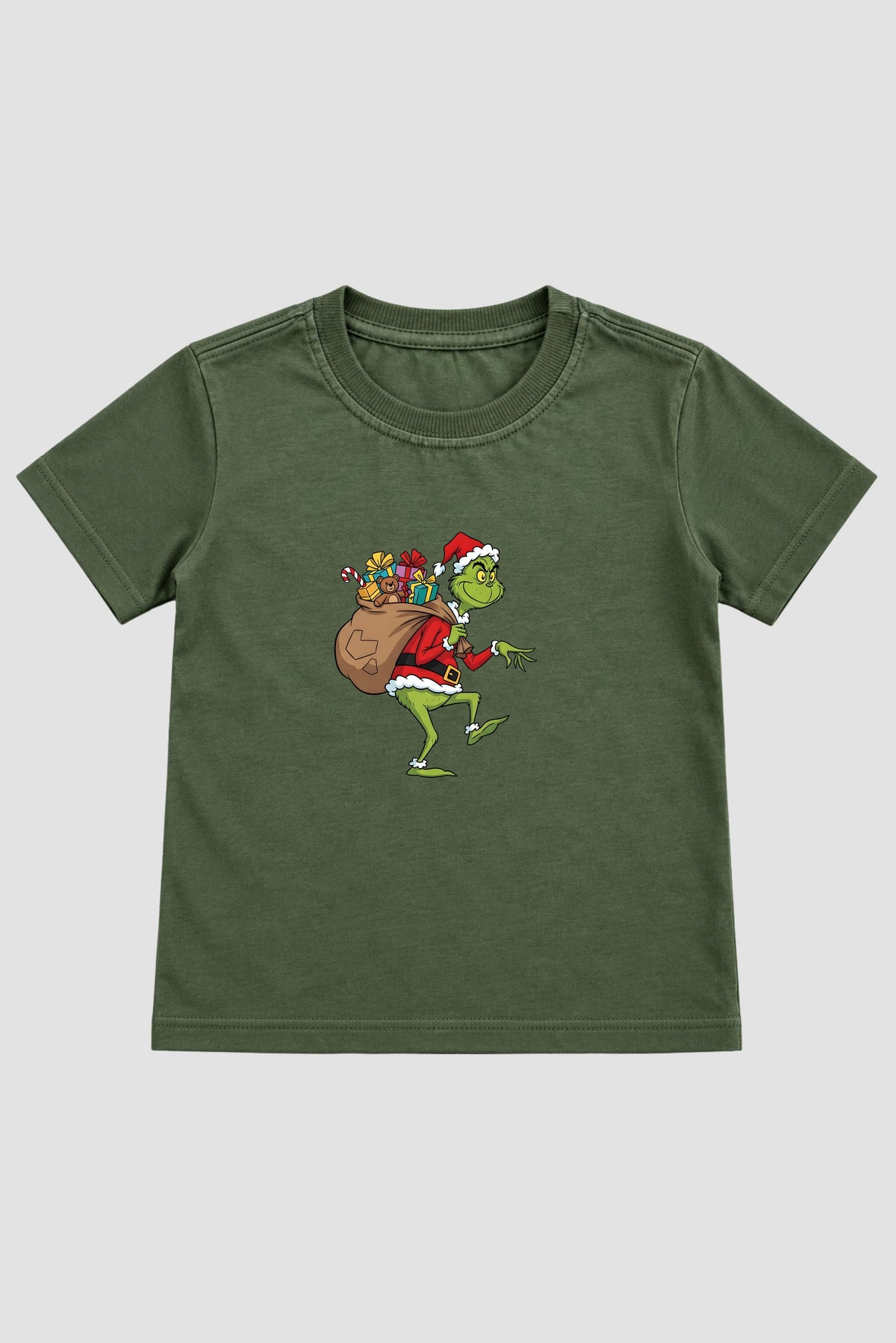 Camiseta Infantil Basica Natal Grinch - DC-GRIN-0089