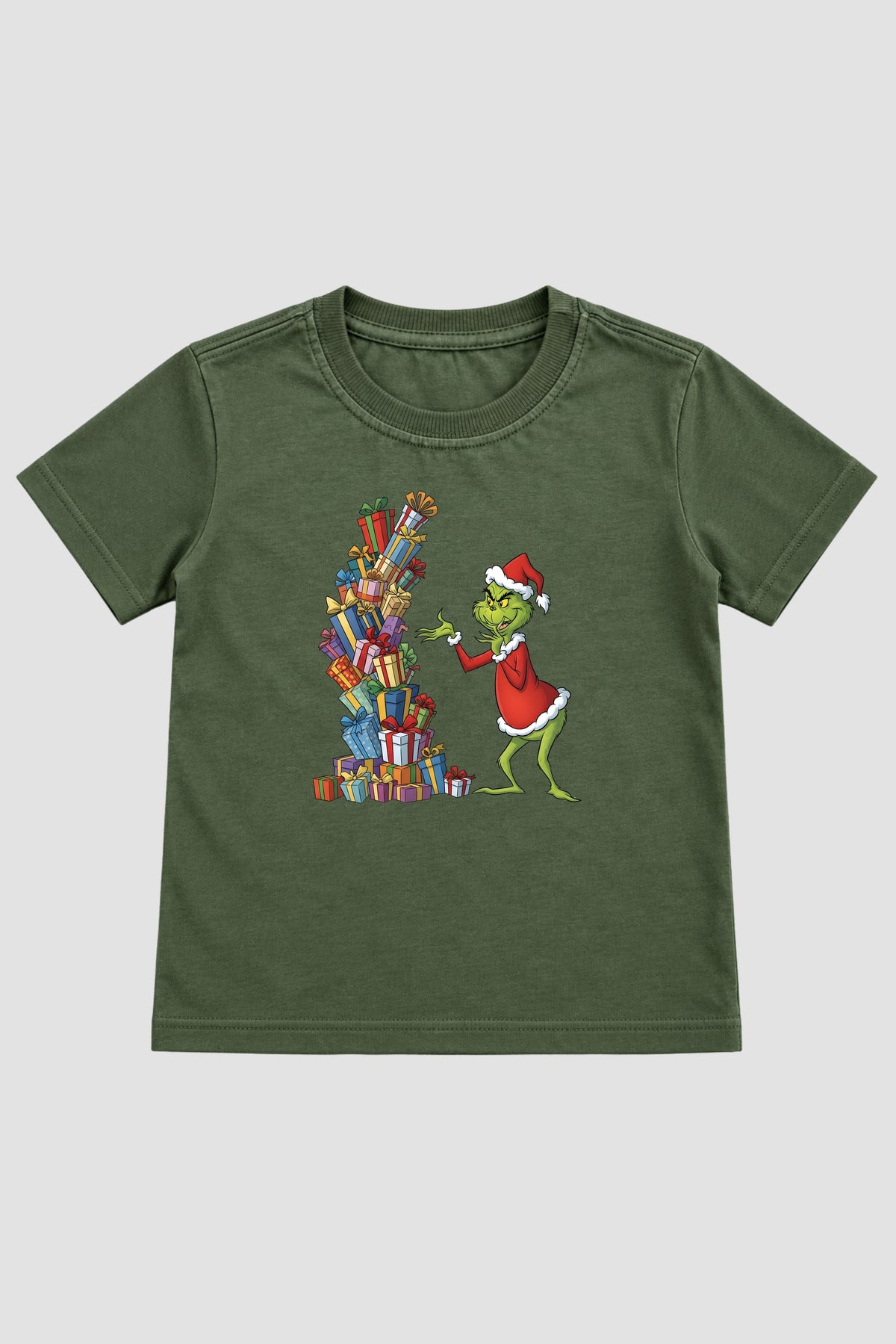 Camiseta Infantil Basica Natal Grinch - DC-GRIN-0090