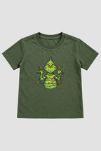 Camiseta Infantil Basica Natal Grinch - DC-GRIN-0091