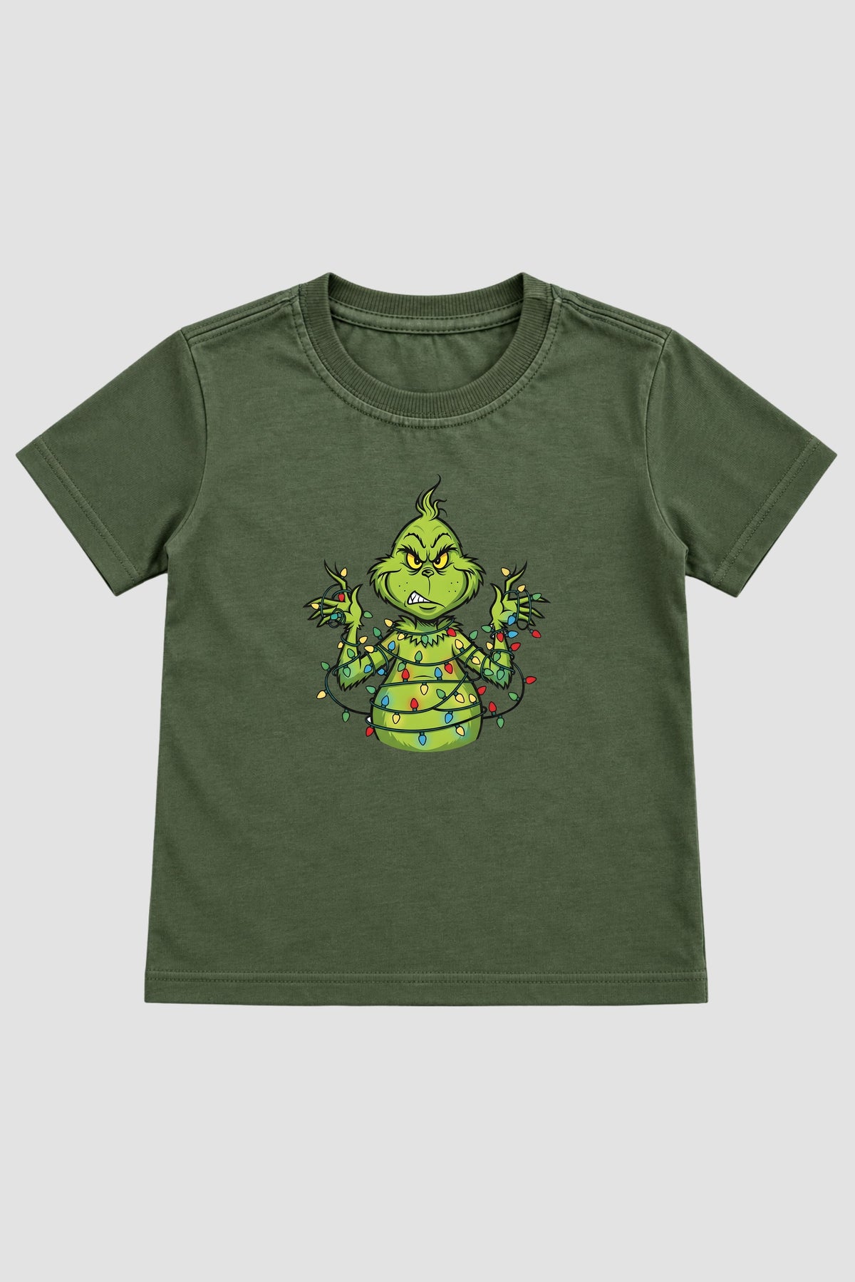 Camiseta Infantil Basica Natal Grinch - DC-GRIN-0091