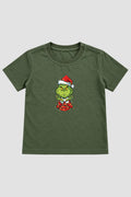 Camiseta Infantil Basica Natal Grinch - DC-GRIN-0095