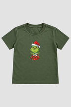 Camiseta Infantil Basica Natal Grinch - DC-GRIN-0095