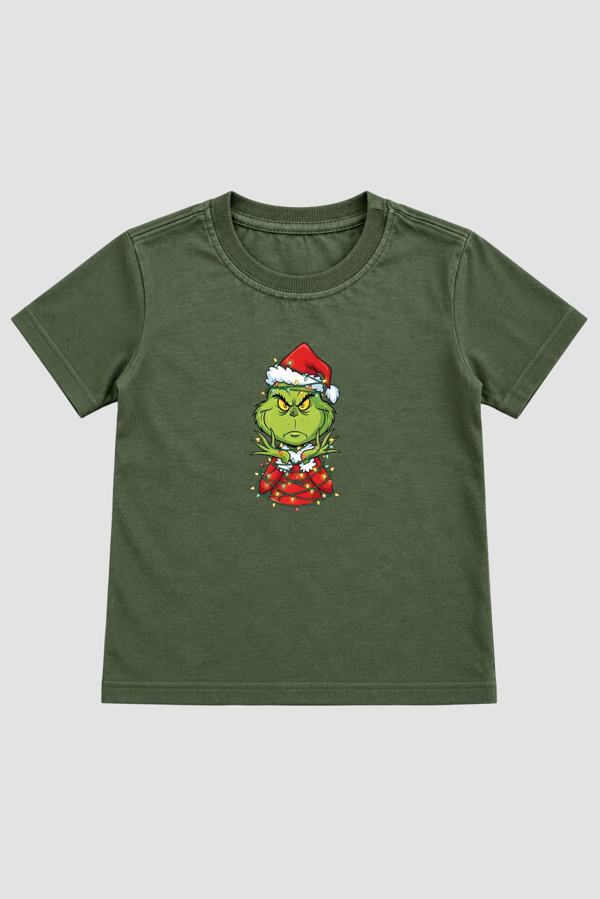 Camiseta Infantil Basica Natal Grinch - DC-GRIN-0095