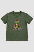 Camiseta Infantil Basica Natal Grinch - DC-GRIN-0099