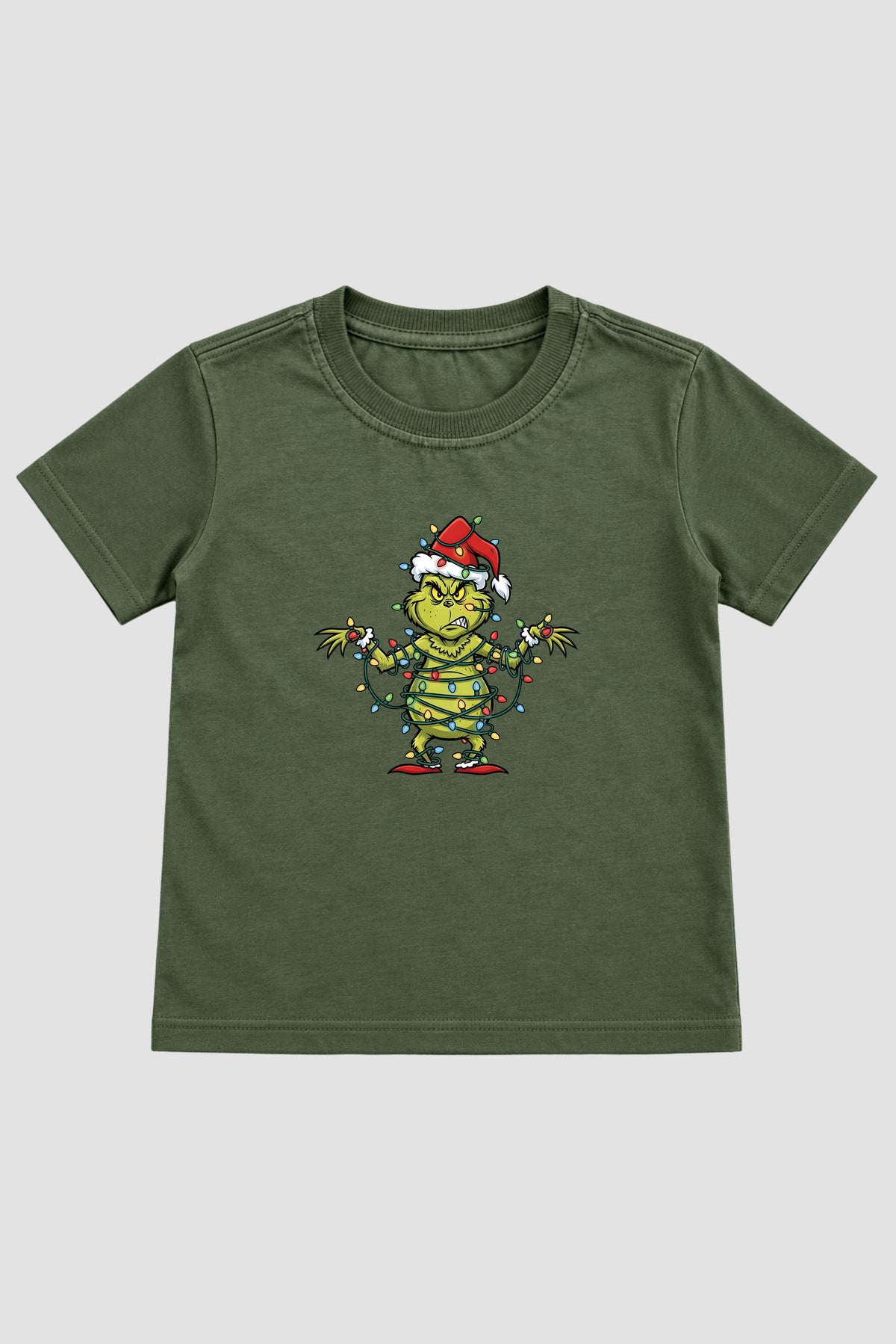 Camiseta Infantil Basica Natal Grinch - DC-GRIN-0101