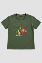 Camiseta Infantil Basica Natal Grinch - DC-GRIN-0104