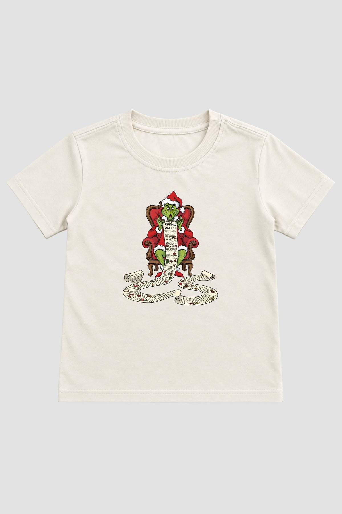 Camiseta Infantil Basica Natal Grinch - DC-GRIN-0105
