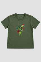 Camiseta Infantil Basica Natal Grinch - DC-GRIN-0106