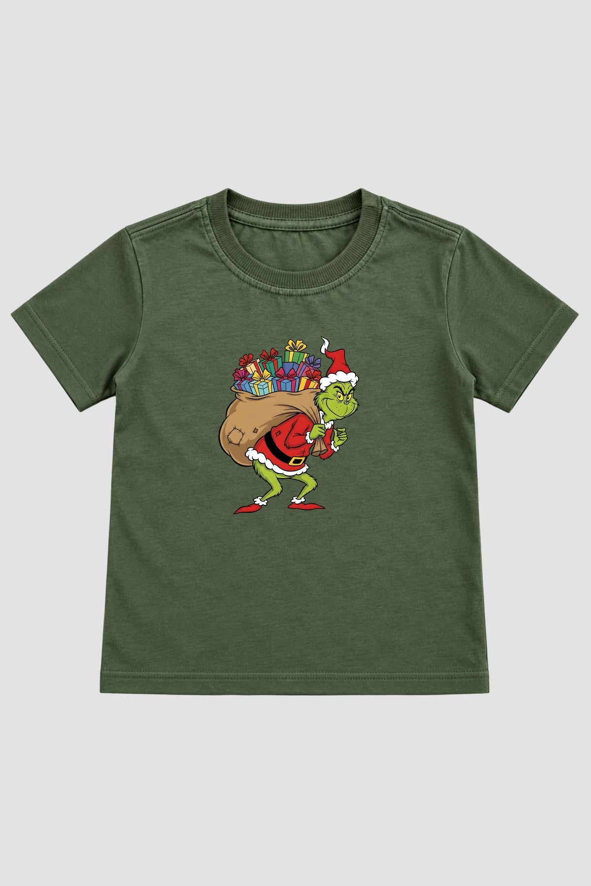 Camiseta Infantil Basica Natal Grinch - DC-GRIN-0107