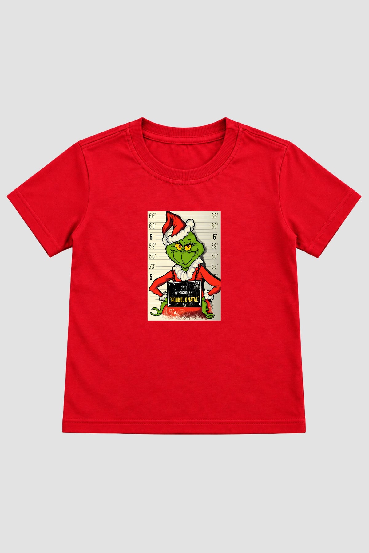 Camiseta Infantil Basica Natal Grinch - DC-GRIN-0108