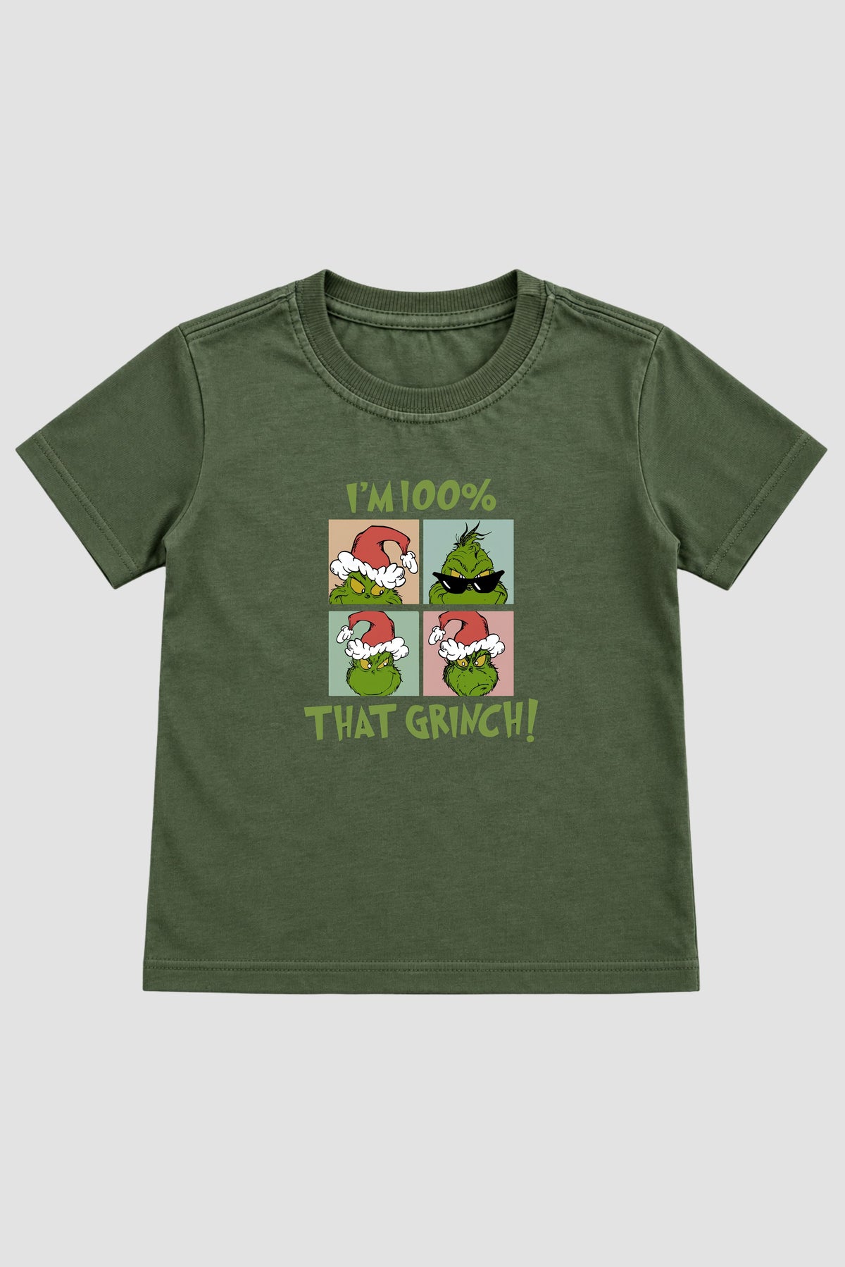 Camiseta Infantil Basica Natal Grinch - DC-GRIN-0112