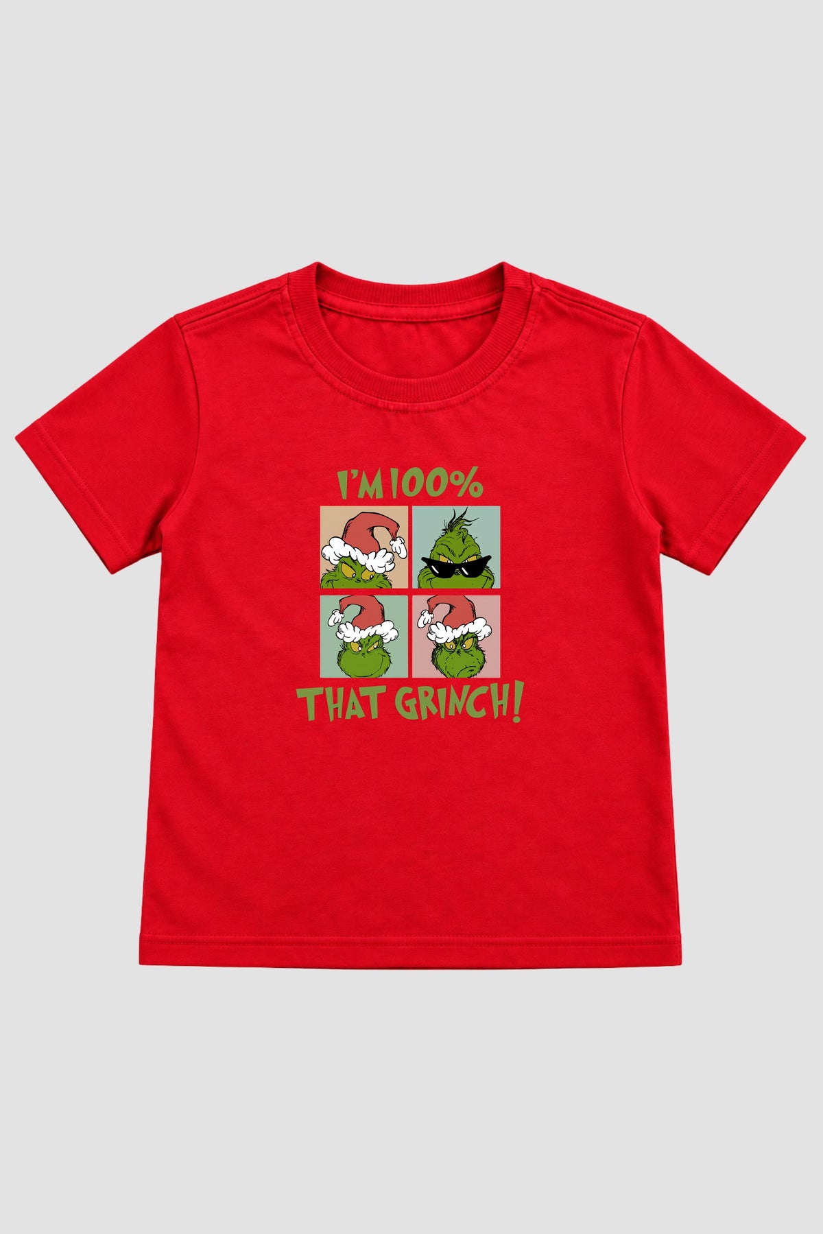 Camiseta Infantil Basica Natal Grinch - DC-GRIN-0112