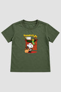 Camiseta Infantil Basica Natal Snoopy- DC-NOOP-0002