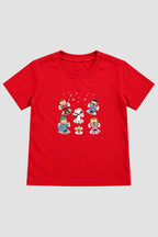 Camiseta Infantil Basica Natal Snoopy- DC-NOOP-0003
