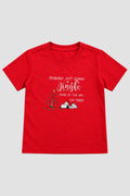 Camiseta Infantil Basica Natal Snoopy- DC-NOOP-0004