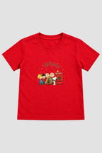 Camiseta Infantil Basica Natal Snoopy- DC-NOOP-0005