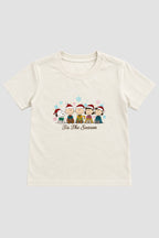 Camiseta Infantil Basica Natal Snoopy- DC-NOOP-0006