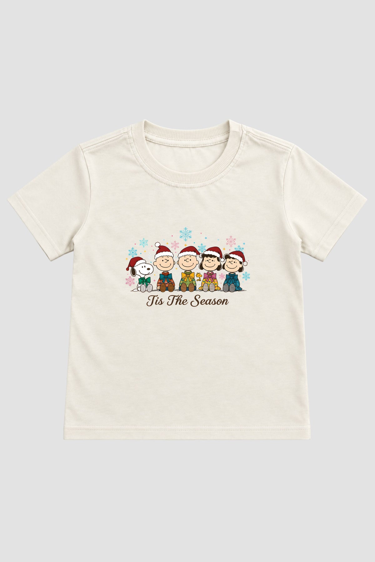 Camiseta Infantil Basica Natal Snoopy- DC-NOOP-0006