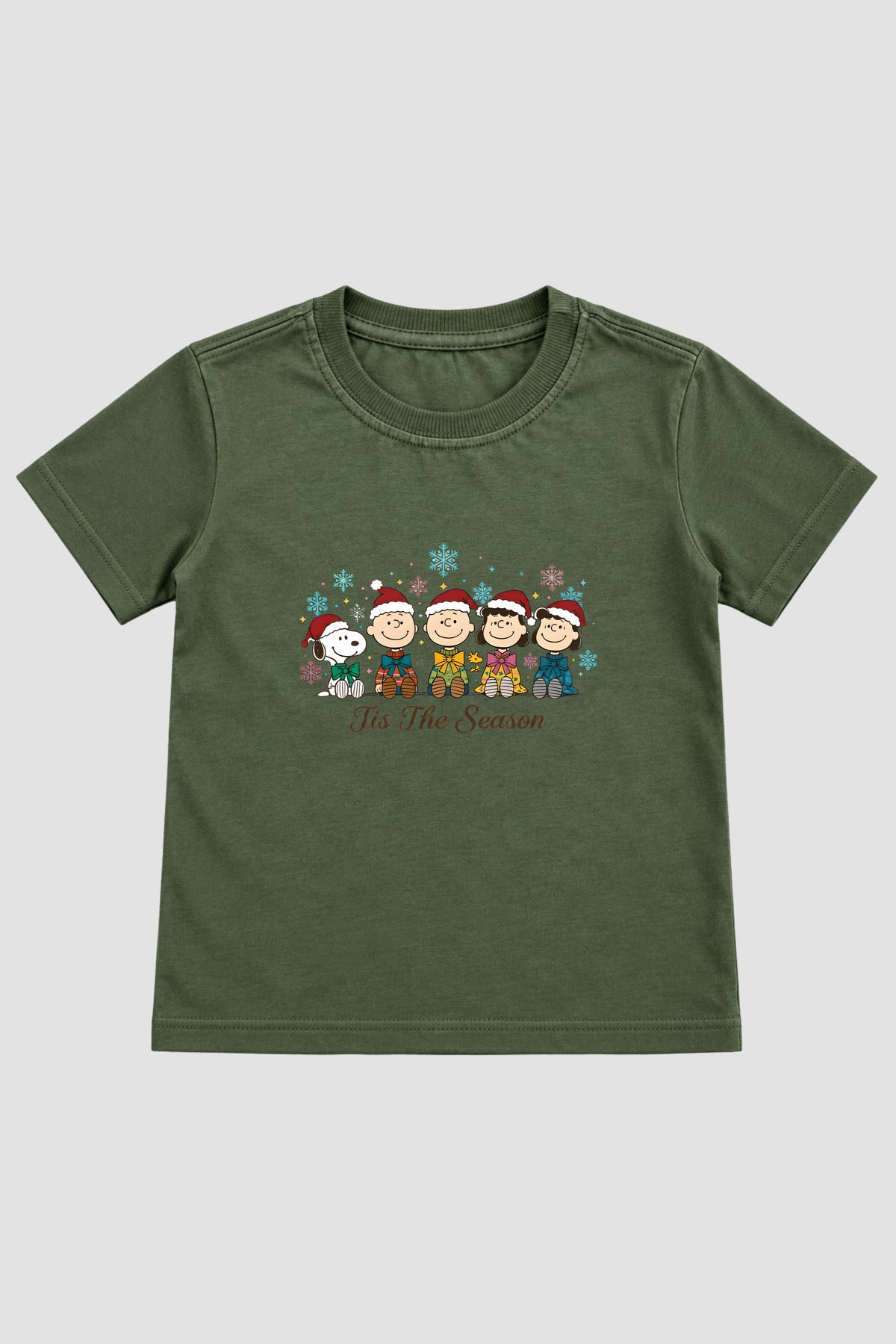Camiseta Infantil Basica Natal Snoopy- DC-NOOP-0006