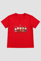 Camiseta Infantil Basica Natal Snoopy- DC-NOOP-0006