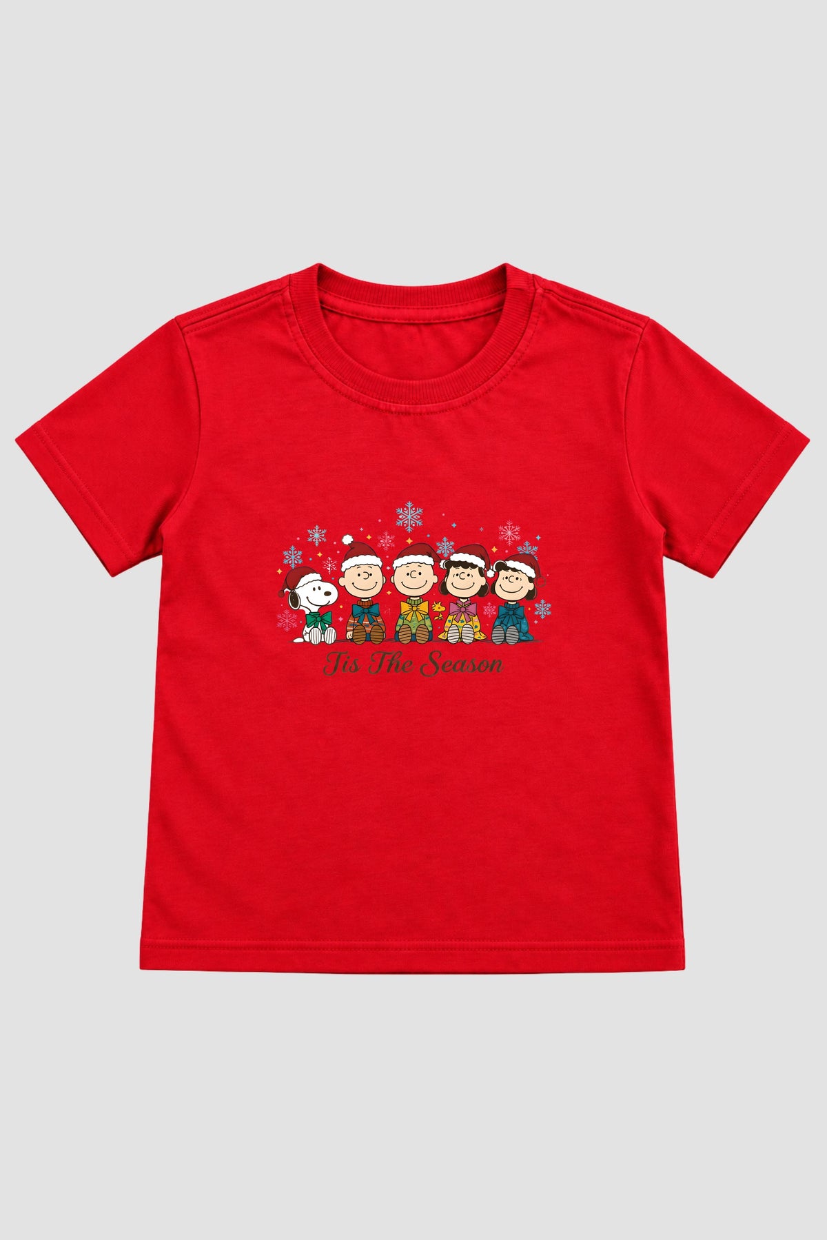 Camiseta Infantil Basica Natal Snoopy- DC-NOOP-0006