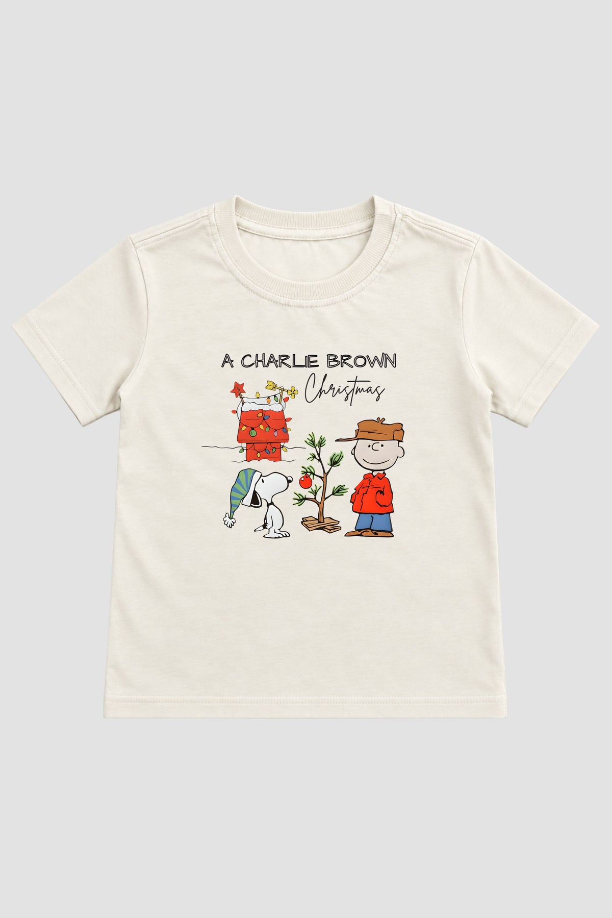 Camiseta Infantil Basica Natal Snoopy- DC-NOOP-0007