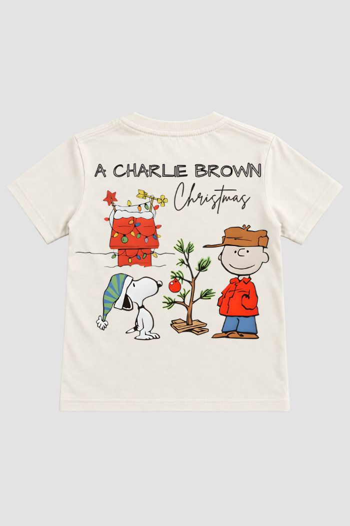 Camiseta Infantil Basica Natal Snoopy- DC-NOOP-0007