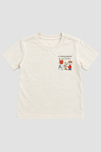 Camiseta Infantil Basica Natal Snoopy- DC-NOOP-0007