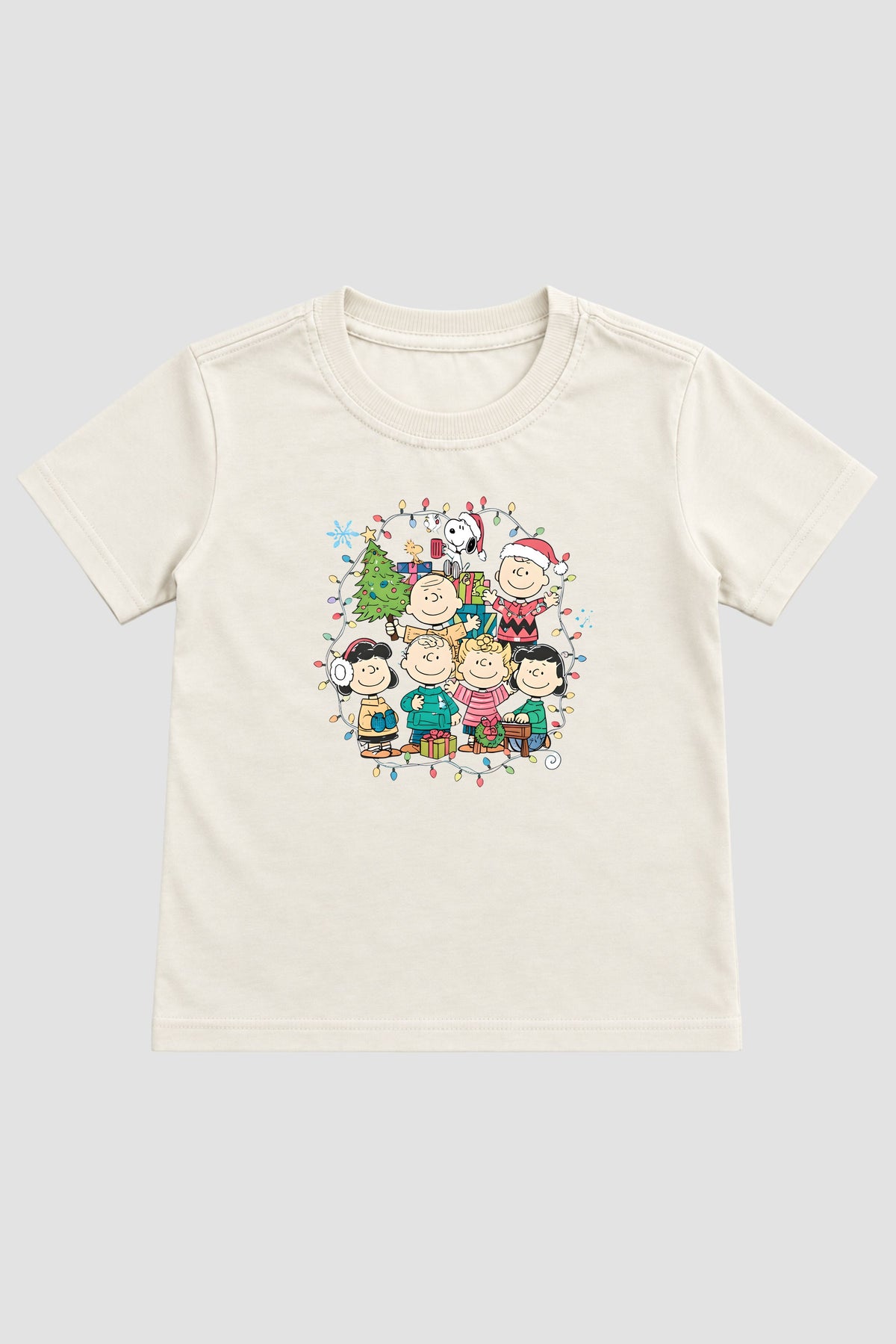 Camiseta Infantil Basica Natal Snoopy- DC-NOOP-0009